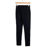 Old Navy Black Extra High Rise with Front Slits Pull On Skinny Pants- Size S (Inseam 29.5”)
