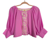 Emily McCarthy Pink Celeste Crop Top NWT- Size S (see notes, we have matching shorts)