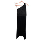 Grace Karin Black One Shoulder Pleated Dress NWT - Size S