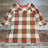 Wondershop at Target Christmas Plaid Flannel Ruffle Nightgown- Size 2T