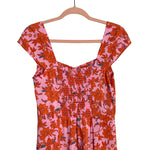 Jessica Simpson Pink and Orange Printed Dress NWT- Size XS