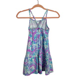 Cat & Jack Blue and Purple Tie-Dye Dress- Size M (8)