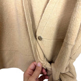 WAYF Tan Wrap Top - Size XL (See Notes)