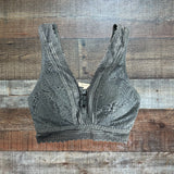 Maurices Lace Slate Padded Bralette- Size S