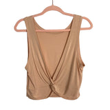 Offline by Aerie Tan Twist Back Cropped Tank- Size S (sold out online)