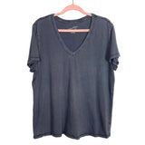 Universal Thread Faded Dark Gray V-Neck Tee- Size XL (see notes)