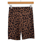 Abercrombie & Fitch Animal Print Biker Shorts - Size M