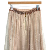 The Sang Rose Gold Two Piece Tulle Skirt Set - Size S (sold out online)