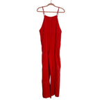 Very J Burnt Orange Wide Leg Jumpsuit NWT- Size S