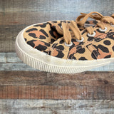 Superga Animal Print Slip On Sneakers - Size 37 (See Notes)
