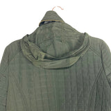 MICHAEL by MICHAEL KORS Olive Quilted Hidden Hooded Jacket- Size S