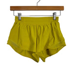 Lululemon Lime Lined Shorts- Size 4