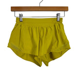 Lululemon Lime Lined Shorts- Size 4
