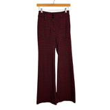 Maeve The Naomi Red Print Wide Leg Pants - Size US 0 (Inseam 29")