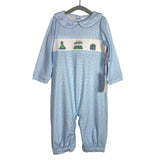 Cecil & Lou Smocked Birthday Long Romper NWT- Size 18M