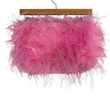 Buddy Love Pink Feather Bandeau Corset Lining Top- Size M (sold out online)