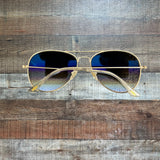 DIFF Aviator Sunglasses (see notes)