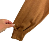 Lush Tan Mock Neck Top - Size S