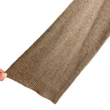 Promesa Brown Multi-Color Speckled with Roll Neckline Sweater- Size L