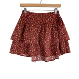 Umgee Corduroy Floral Skirt NWT- Size S