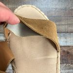Dolce Vita Shayla Suede Leather Espadrille Sandals- Size 9.5 (see notes)
