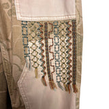 PILCRO (Anthropologie) The Camp Wanderer Patchwork Pants - Size 25 (Sold Out Online, Inseam 27")