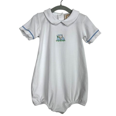 Beaufort Bonnet Company White Golf Cart Bubble - Size 18-24M