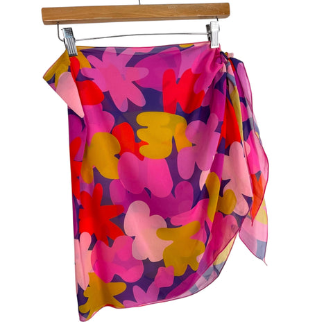 Vestique Multicolor Printed Sarong - Size ~S/M (No Size Tag - Fits Like S/M/sold out online)