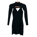 Abercrombie & Fitch Black Ribbed Dress with Removable Cardigan NWT- Size S