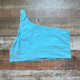 Lululemon Blue One Shoulder Sports Bra- Size 14
