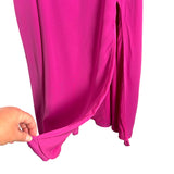 Abercrombie & Fitch Pink Front Slit Dress- Size L (sold out online)