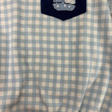 The Smocked Flamingo Boat Front Pocket Outfit- Size 18M (see notes)