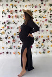 BUMPSUIT Black Turtleneck Maternity Dress - Size L