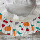 No Brand White Fruit Bucket Hat (See Notes)