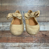 Nordstrom Gold Bow Shoes - Size 9 Kids (See Notes)
