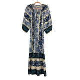 Tuckernuck Blue Pansy Bondi Blues Cotton Lyles Dress NWT- Size XS (sold out online)