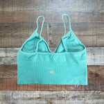 Alo Turquoise Sports Bra- Size S