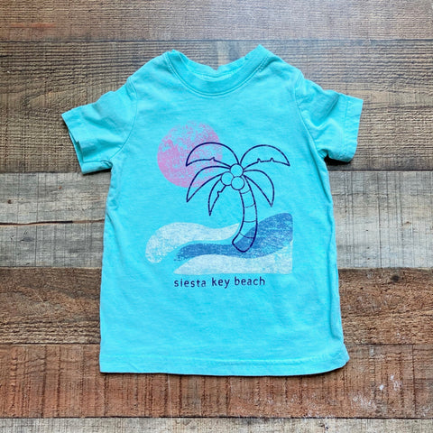 Rabbit Skins Siesta Key Beach Tee- Size 2