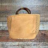 Anthropologie Tortoise Handle Handbag (see notes)