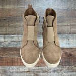 Ccocci Brown Suede Platfrom Wedge Sneakers- Size 7.5 (see notes)