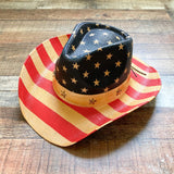 Saddleback Hats Stars & Stripes Cowgirl Hat
