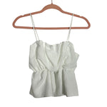Zara White Tank Top - Size S