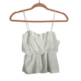 Zara White Tank Top - Size S