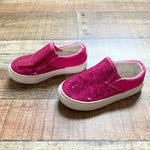 No Brand Pink Sequins Slip On Sneakers- Size 7