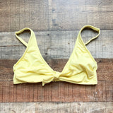 Kona Sol (Target) Yellow Tie Front Bikini Top- Size S (sold out online)