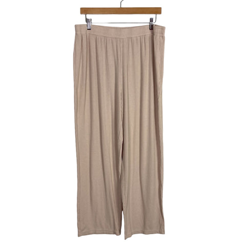 Open Edit Cream Lounge Pants- Size XL