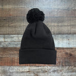 YP Classics Black Freecoat Nails Beanie