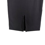 BYLT Black Balm Squareneck Midi Back Slit Dress NWT- Size S (sold out online)