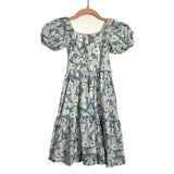 Alice + Ames Blue Daisy Print Dress- Size 8 (see notes)