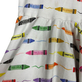 Nola Tawk Crayon Print Dress- Size 3T (see notes)